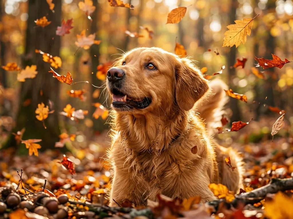 Golden Hour Autumn Reverie Portrait