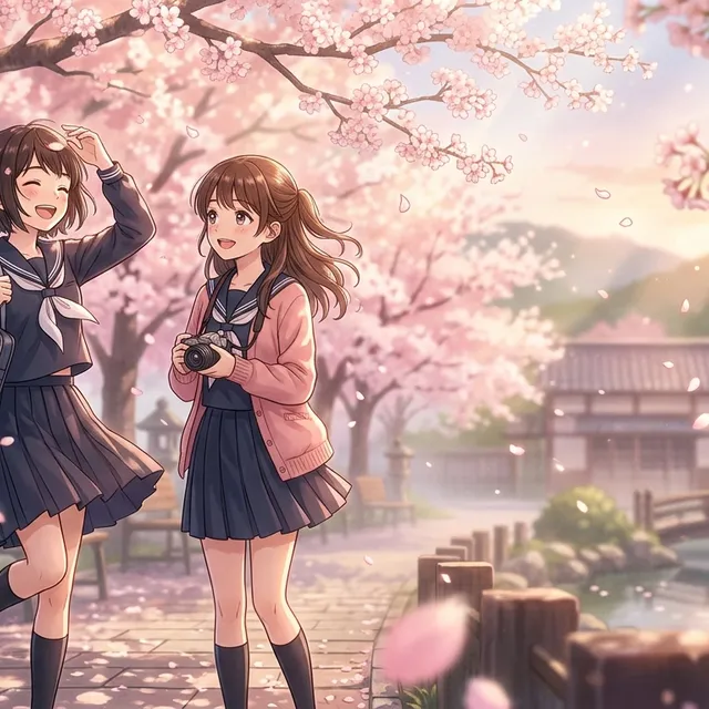 Kyoto Animation Sakura Dream Keyframe