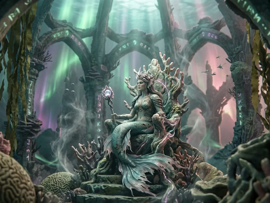 Aurora Reverie: Hyperreal Mermaid Palace
