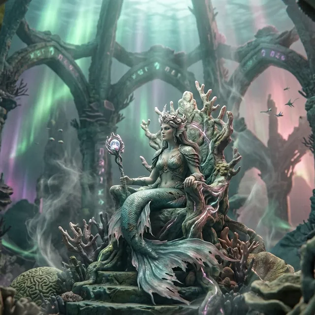 Aurora Reverie: Hyperreal Mermaid Palace