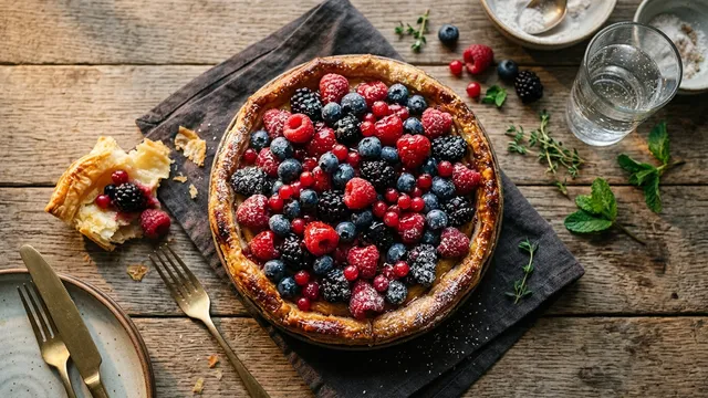 Kodak Portra Cinematic Berry Tart