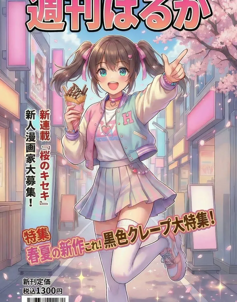 Comic / Storyboard - Manga Magazine Cover Prompt for Nano Banana Pro