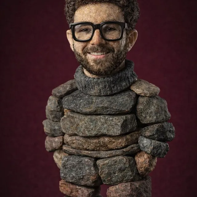 Game Asset - Handcrafted Stone Figurine Transformation Prompt