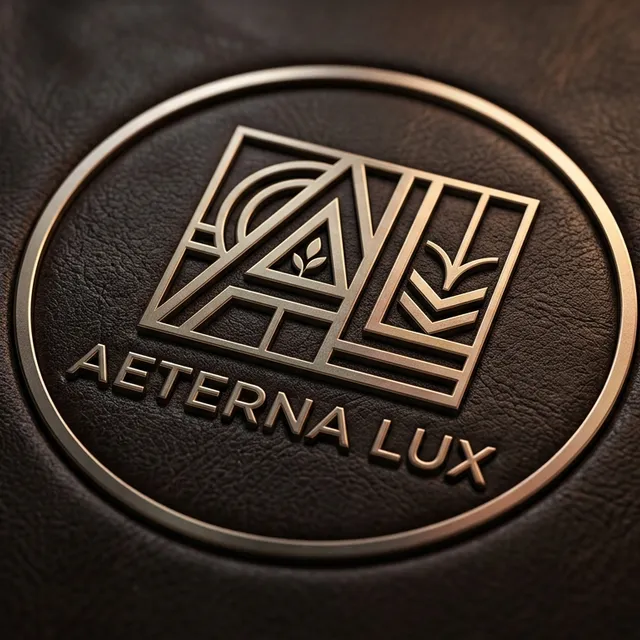 Chiaroscuro Bauhaus Embossed Logo