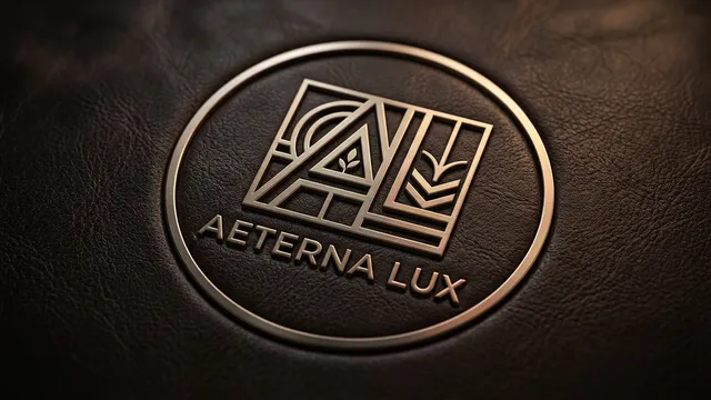 Chiaroscuro Bauhaus Embossed Logo