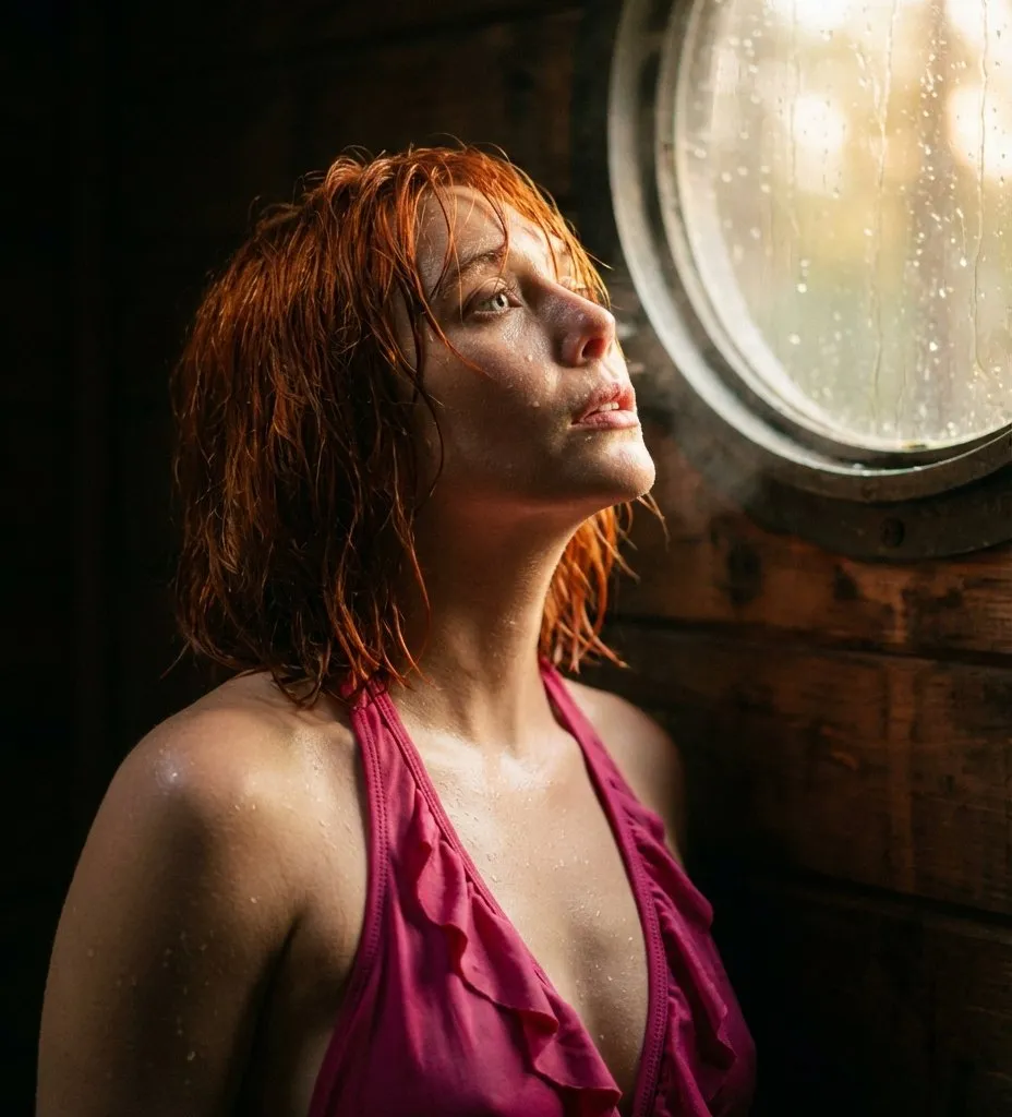 Social Media Post - Cinematic Portrait in Cabin Sunlight