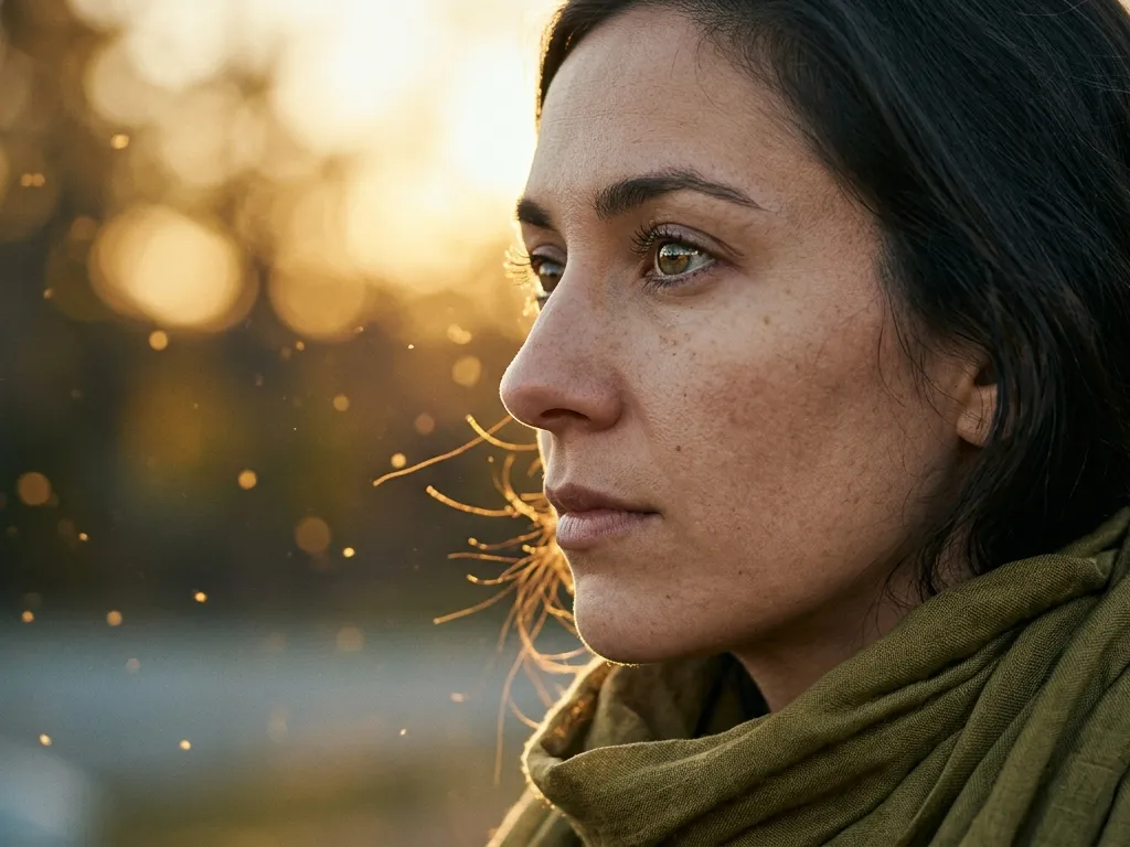 Kodachrome Golden Hour Tilt-Shift Portrait
