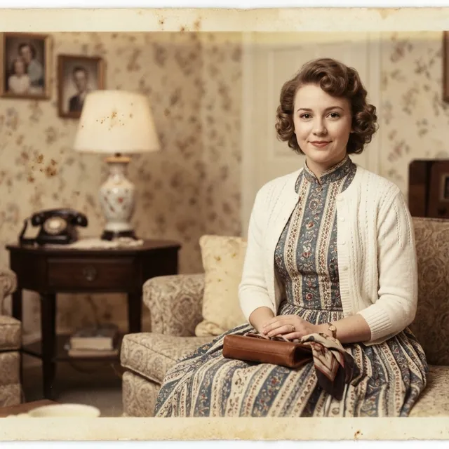 Polaroid SX-70 1950s Americana Nostalgia