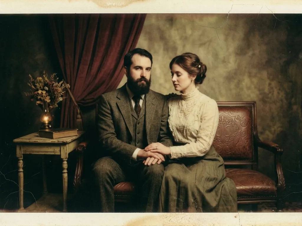 Ultra-Authentic Victorian Polaroid SX-70 Relic