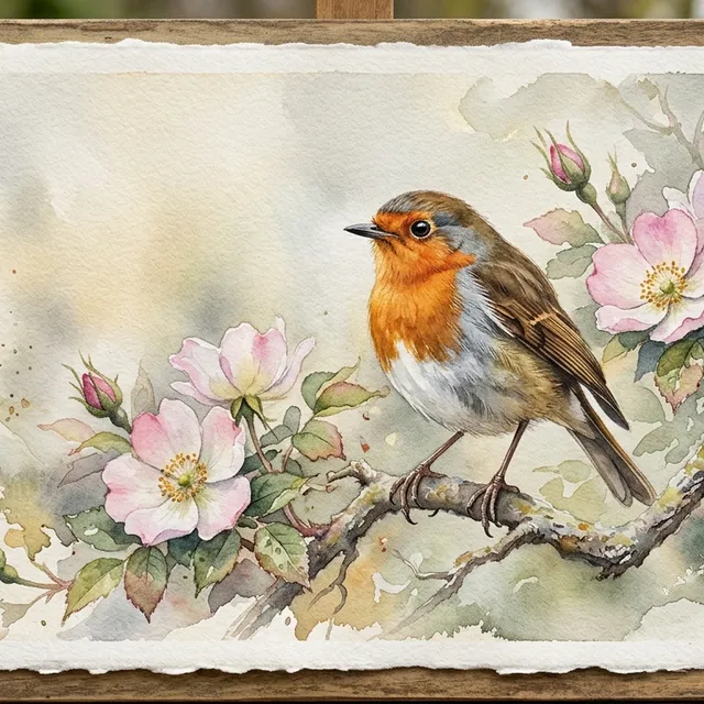 Golden Hour Botanica Watercolor Mastery